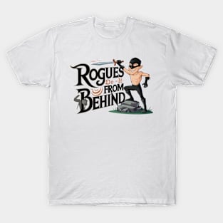 Rogues Do It From Behind Dungeons and Dragons Inspired DnD D&D T-Shirt